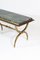 French Hollywood Regency Brass Coffee Table, 1940s 6