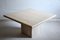 Mid-Century Travertine Side Table, 1970s, Image 1