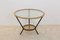 Wicker and Glass Coffee Table from Rohé Noordwolde, 1950s, Image 1