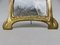 Antique Art Nouveau French Brass Picture Frame, Image 8