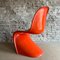 Stapelbarer orangener Stuhl von Verner Panton für Herman Miller, 1965 9