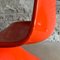 Stapelbarer orangener Stuhl von Verner Panton für Herman Miller, 1965 13