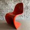Stapelbarer orangener Stuhl von Verner Panton für Herman Miller, 1965 11