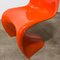 Stapelbarer orangener Stuhl von Verner Panton für Herman Miller, 1965 5