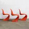 Chaise Empilable Orange par Verner Panton pour Herman Miller, 1965 2