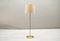 Lámpara de pie escandinava de latón de Uno & Östen Kristiansson para Luxus, años 60, Imagen 1