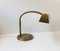 Danish Mid-Century Bankers Desk Lamp in Brass from E. S. Horn, 1950s 1