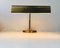 Danish Mid-Century Bankers Desk Lamp in Brass from E. S. Horn, 1950s 2