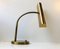 Danish Mid-Century Bankers Desk Lamp in Brass from E. S. Horn, 1950s, Image 4