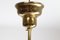 Vintage Deckenlampe aus Dispersionsglas von Stölzle 2
