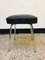 Leatherette Stool from Thonet, 1960s, Image 1