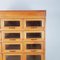 Mueble de mercería vintage de roble con 21 cajones, años 30, Imagen 5