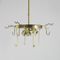 Murano Glass Leaves Chandelier from Mazzega, 1970s, Image 7