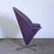 Hoher Purple Cone Hocker von Verner Panton für Rosenthal, 1958 2