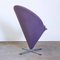 Taburete alto Cone morado de Verner Panton para Rosenthal, 1958, Imagen 3