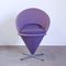 Hoher Purple Cone Hocker von Verner Panton für Rosenthal, 1958 5