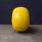 Bright Yellow Fiberglass Travel Caddie, 1960s, Image 3