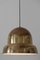 Large Mid-Century Swedish Modern Brass Pendant Lamp from Bergboms, 1950s 7