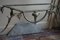 Antique Egyptian Revival Silvered Ormolu & Marble Console Table 18