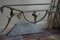 Antique Egyptian Revival Silvered Ormolu & Marble Console Table, Image 18