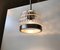 Danish Modern Pressed Glass Pendant Light from Lyfa, 1970s 2