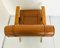 Vintage Brown Skai Chair, 1970s 7