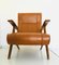 Vintage Brown Skai Chair, 1970s 11