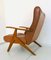 Chaise Vintage en Skaï Marron, 1970s 8