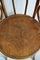 Antique Belgian Art Nouveau Bentwood Office Chair 3