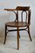 Antique Belgian Art Nouveau Bentwood Office Chair 9