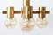 Chandelier & 2 Wall Lamps Set by Hans-Agne Jakobsson for Markaryd, 1960s, Set of 3, Image 17