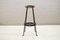 Mid-Century Iron and Wood Bar Stools, 1960s, Set of 2, Image 3