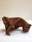 Mid-Century Origami Leather Dog from DERU, Image 4