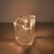 Lámpara de mesa alemana de cristal de Peill & Putzler, años 70, Imagen 10