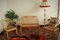 Set di panche e sedie in palissandro, Italia, anni '60, Immagine 1