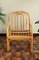 Italian Reed Seating Set of Bench & Chairs, 1960s 4