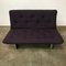 Purple & Chrome Two-Seater Sofa by Kho Liang Ie & Wim Crouwel for Artifort, 1968 12