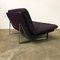Purple & Chrome Two-Seater Sofa by Kho Liang Ie & Wim Crouwel for Artifort, 1968, Image 4