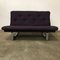 Purple & Chrome Two-Seater Sofa by Kho Liang Ie & Wim Crouwel for Artifort, 1968 5