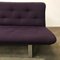 Purple & Chrome 3-Seater Sofa by Kho Liang Ie & Wim Crouwel for Artifort, 1968 7