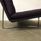 Purple & Chrome 3-Seater Sofa by Kho Liang Ie & Wim Crouwel for Artifort, 1968 8