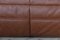 Vintage Kentucky Brown Leather Togo Sofa by Michel Ducaroy for Ligne Roset 15