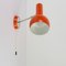 Orange Pop Wandlampe, 1960er 5