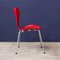 Rote 3107 Butterfly Stühle von Arne Jacobsen, 1955, 2er Set 5