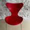 Sillas Butterfly 3107 en rojo de Arne Jacobsen, 1955. Juego de 2, Imagen 6