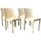 White Selene Chairs by Vico Magistretti for Artemide, 1960s, Set of 4, Image 1