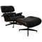 Lounge Chair & Ottoman Set by Charles & Ray Eames for Herman Miller, 1960s, Set of 2 1