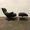 Lounge Chair & Ottoman Set by Charles & Ray Eames for Herman Miller, 1960s, Set of 2 3