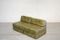 Sofá cama modular vintage de retazos de cuero. Juego de 2, Imagen 20