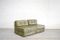 Sofá cama modular vintage de retazos de cuero. Juego de 2, Imagen 6